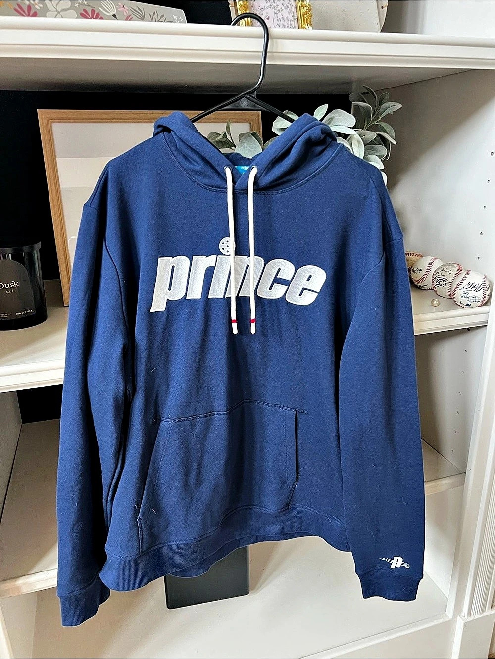 Prince Men's Blue Hoodie XL NWT